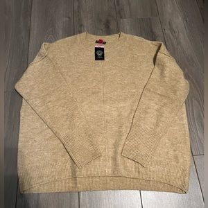 Tan sweater